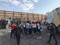 MALTEPE BELEDİYESİ - Maltepeli Öğrenciler Atık Toplama Tesisinde