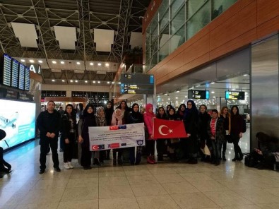 Öğrenciler Almanya'da Staj Gördü