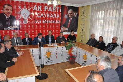 AK Parti İl Başkanı Revi Çaykara'da Anayasa Değişikliğini Anlattı