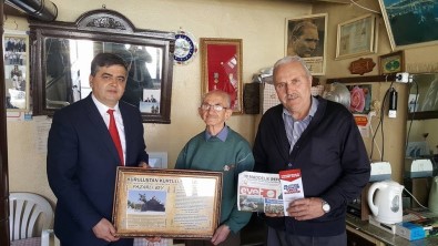 Başkan Yalçın'dan Kore Gazisine Ziyaret