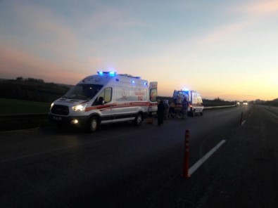 Çanakkale-İstanbul Yolunda İki Ayrı Kaza Açıklaması 1 Ölü, 6 Yaralı
