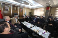 ŞEHİT YÜZBAŞI - Cumhurbaşkanı Başdanışmanı Topçu'dan Başkan Memiş'e Ziyaret