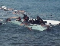 DAVUTLAR - Kuşadası'nda mülteci botu battı: 12 ölü