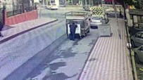 ÇÖP KONTEYNERİ - (Özel Haber ) Çöp Konteynerlerini Çalan Hırsızlar Suçüstü Yakalandı
