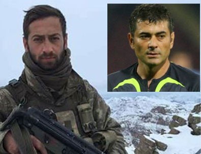 Ünlü hakemin kuzeni Hakkari'de şehit oldu