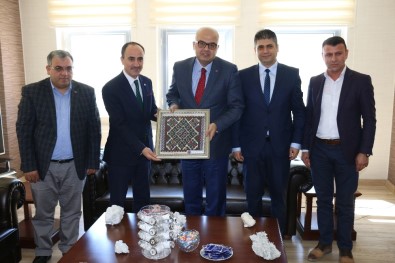 Başkan Ayrancı'dan, Keleşer'e Nezaket Ziyareti