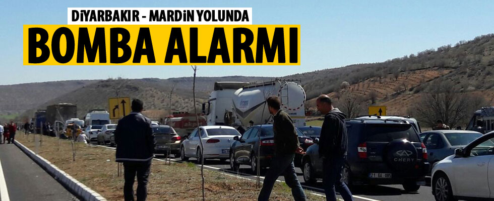 Diyarbakır - Mardin yolu kapatıldı... Jandarma arama yapıyor