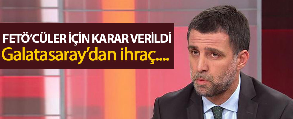 Galatasaray'da Hakan Şükür, Arif Erdem ve 5 isim için karar verildi!