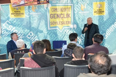 'Gençlik Söyleşilerine' Mustafa Kabakcı Konuk Oldu