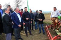 CÜNEYT YÜKSEL - Sezonun İlk Kinoa Ekimi Tekirdağ'da Gerçekleştirildi