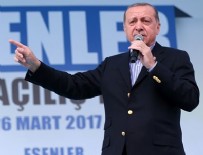 GAMALı HAÇ - Erdoğan: Haçlı ittifakı kendini gösterdi