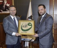 KARACADAĞ - Genç MÜSİAD'tan Vali Aksoy'ya Ziyaret