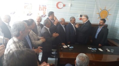 MHP'li Meclis Üyesi Ve HDP'li Yöneticiler Ak Parti'ye Geçti