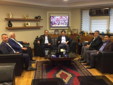 AK Partili Salih Koca'dan, Başkan Özgüven'e Ziyaret