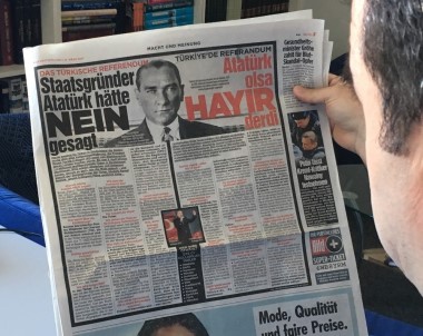 Alman Bild Gazetesi Yine Türkçe Başlık Attı Açıklaması 'Atatürk Olsa Hayır Derdi'