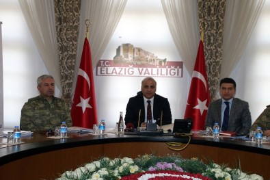 Elazığ'da AFAD Kurulu Değerlendirme Toplantısı Yaptı
