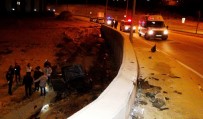 SANI KONUKOĞLU - Gaziantep'te Feci Kaza Açıklaması 1 Ölü, 2 Yaralı