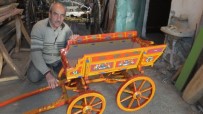 FAYTON - Havranlı Atlı Araba Ustası Minyatür Atlı Araba Üretmeye Başladı