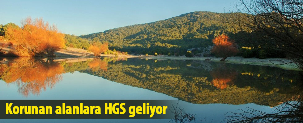 Korunan alanlara HGS geliyor