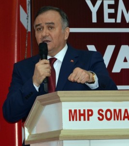 MHP'li Akçay'dan Soma'da Referandum Çalışması