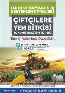 Büyükşehir, Çiftçilere Tohum Dağıtımı Yapacak