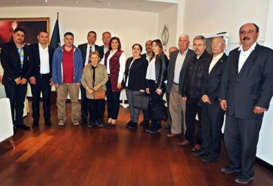 CHP Germencik İlçe Yönetiminden Çerçioğlu'na Ziyaret