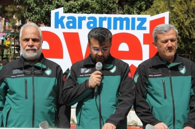 İHH Nevşehir Şubesi 16 Nisan'da 'Evet' Açıklamasında Bulundu