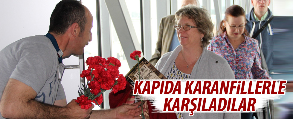 Bodrum'da özel karşılama