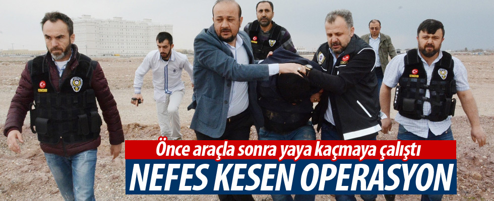 Uyuşturucu operasyonu kamerada