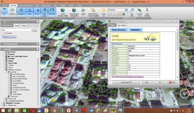Van'ın '3 Boyutlu Kent Bilgi Sistemi' Hizmete Girdi