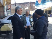 DEĞIRMENDERE - Cora Ve Günnar Referandum Çalışmaları Kapsamında Ortahisar İlçesini Gezdi