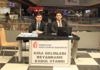 VERGİ DAİRESİ BAŞKANLIĞI - Esas 67 Burda'da Kira Gelirleri Standı Açıldı