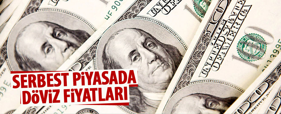 Serbest piyasada döviz açılış fiyatları