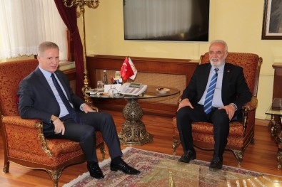 AK Parti Grup Başkanvekili Elitaş'tan, Vali Gül'e Ziyaret