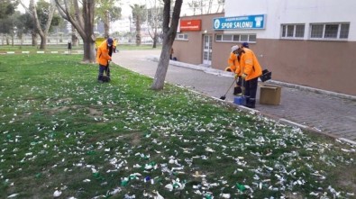 Alaşehir Belediyesi Temiz Bir Çevre İçin Çalışıyor