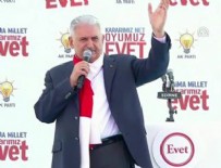 Başbakan Yıldırım'dan Edirne mitinginde önemli açıklamalar