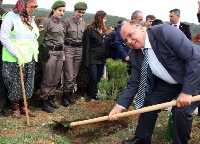 'Gönül Elçileri'nin Fidanları Toprakla Buluştu