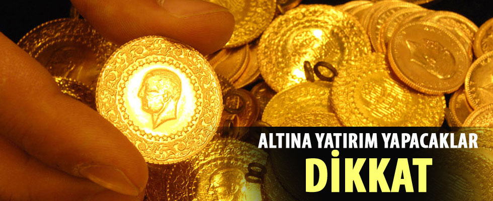 Gram altın güne düşüşle başladı