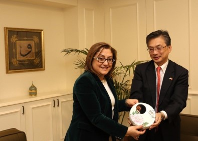 Japon Büyükelç'den Başkan Şahin'e Ziyaret