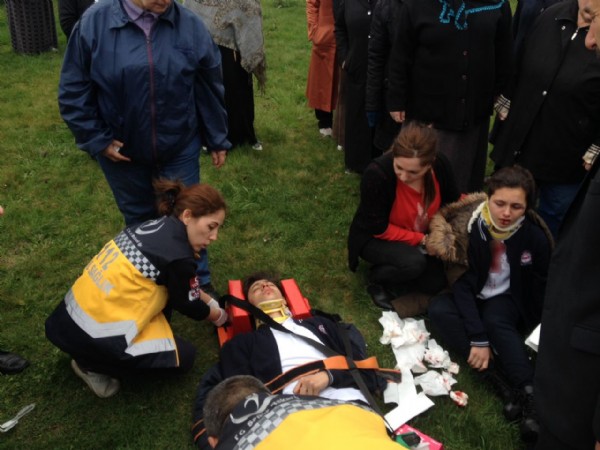 Işık ihlali kaza getirdi: 18 yaralı