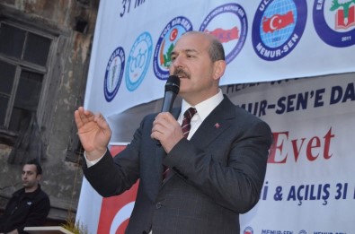 Bakan Soylu Trabzon'da Memur Sen Sendikası Üyeleri İle Buluştu