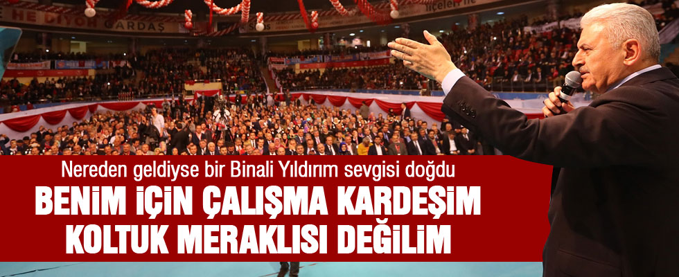 Başbakan Yıldırım: Niye benim için çalışıyorsun Kılıçdaroğlu?