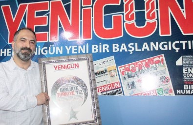 BYEGM'den Yenigün Gazetesi'ne Türkiye İkinciliği Ödülü