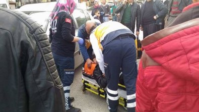 Çankırı'da Motosiklet Kazası Açıklaması 1 Yaralı