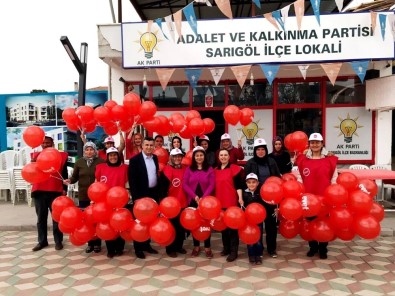 Sarıgöl AK Parti 16 Nisan'a Hazırlanıyor