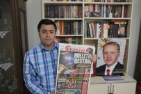 ENVER ÖREN - Kahramanmaraşlı Belediye İşçisinin Erdoğan Sevgisi Odaya Sığmıyor