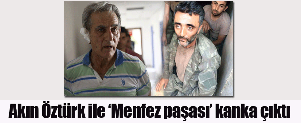 Akın Öztürk ile ‘Menfez paşası’ kanka çıktı