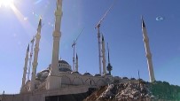 MUSTAFA ESEN - Erdoğan Çamlıca Camii'nde inceleme yaptı