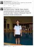 Bakan Kılıç, Genç Sporcu Selin Keskin'e Sahip Çıktı
