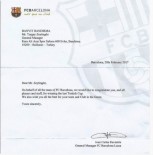 BANVIT - Barcelona'dan Banvit'e Tebrik